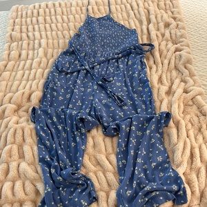 AE smocked floral romper